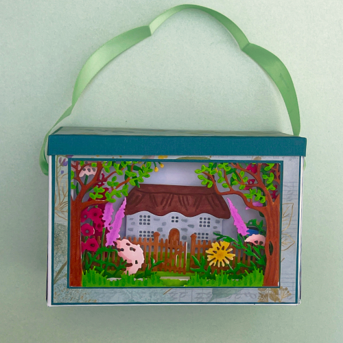 How to make a keepsake box with Gemini Interchangeable Scene Dies