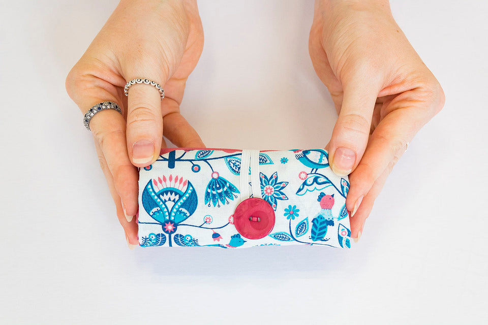 Shop In Style With Your Handmade Fold-Away Bag