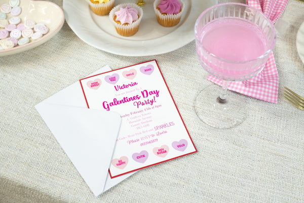 Make Your Own Personalized Galentine’s Day Invitations