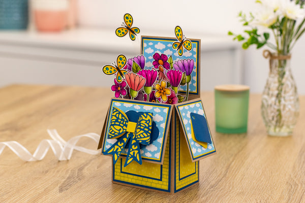 How to use the Pop Up Box Stamp and Dies