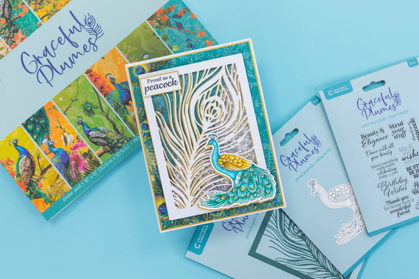 How to Make Your Own Peacock Shaker Card - Step-by-Step Instructions