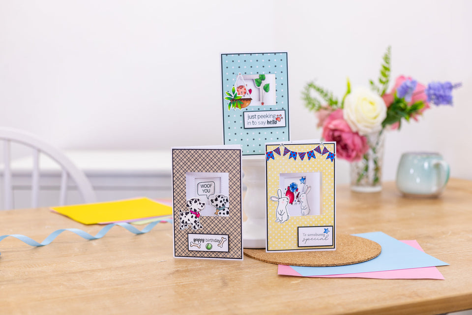 How to craft Tri-Fold Aperture Cards