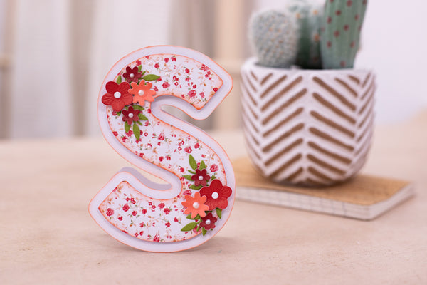 5 personalised craft ideas: Large Alphabet Stencils & Dies