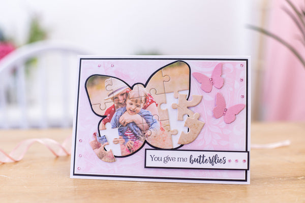 Piece together personalised puzzles with the Shaped Jigsaw Collection!