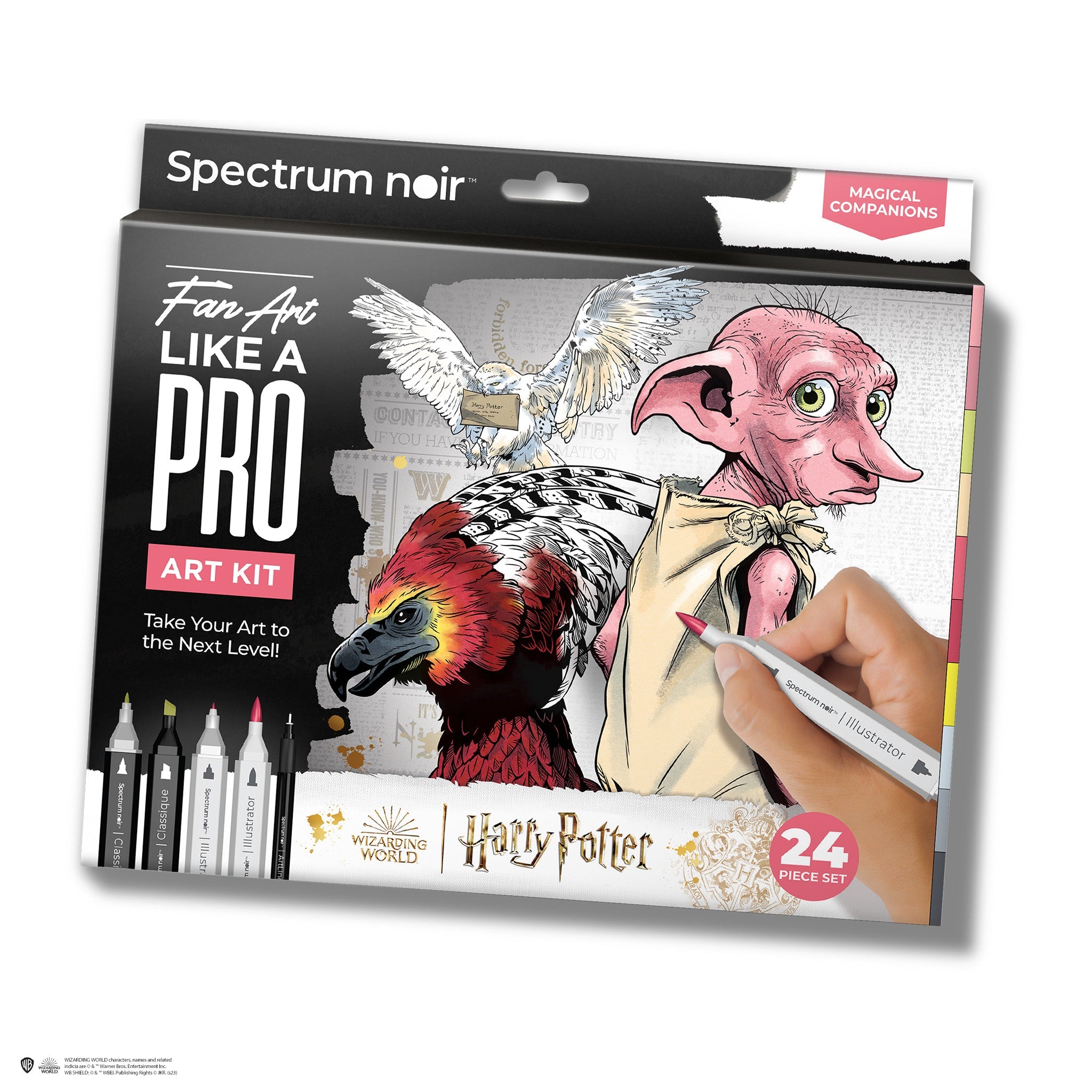 Introducing Harry Potter Fan-Art Like a Pro Art Kits! - Spectrum Noir 