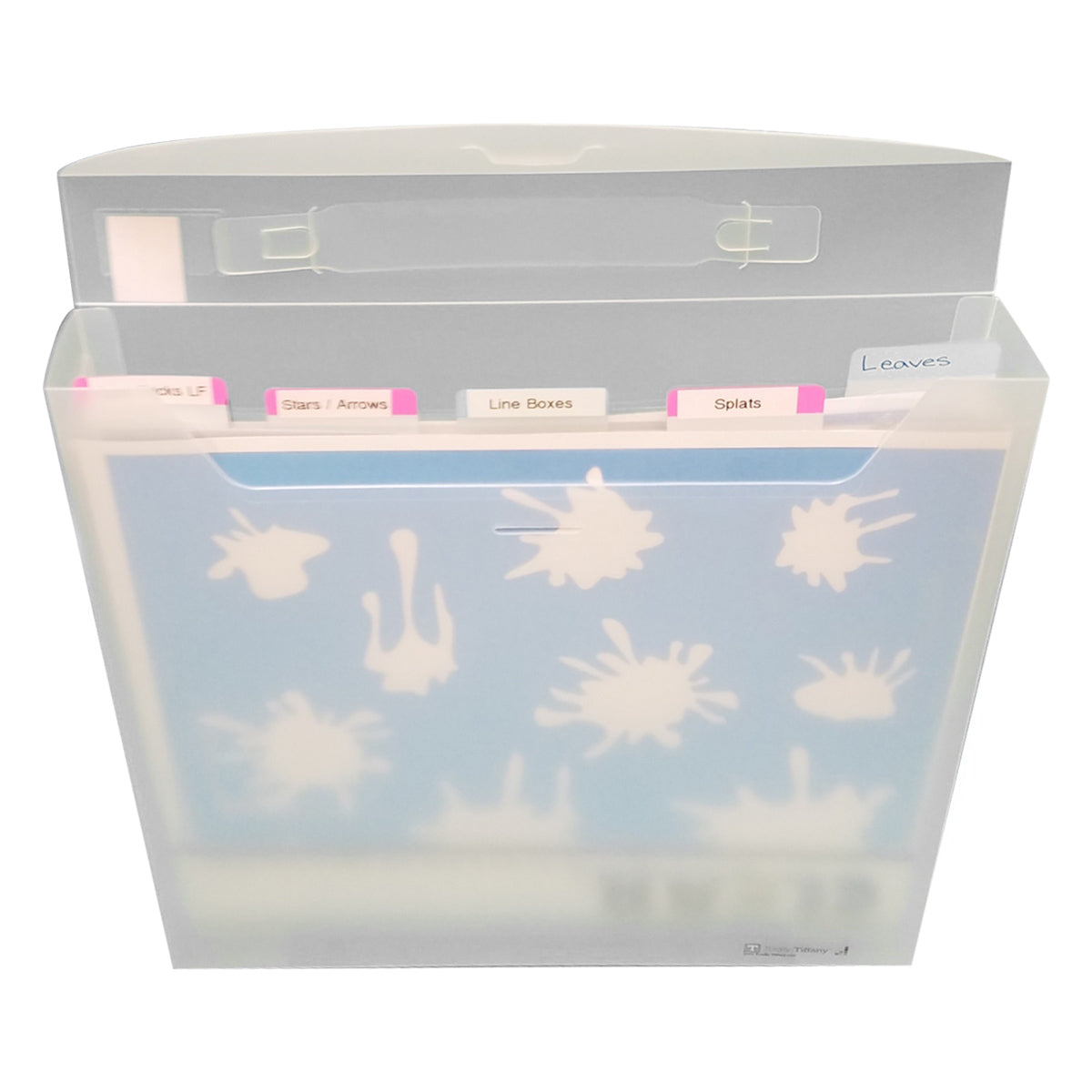 Totally Tiffany - Multicraft Storage System Collection - Paper Storage Boxes,  Paper Storage Box Dividers and 12 x 12 XL Fab File Inserts Bundle