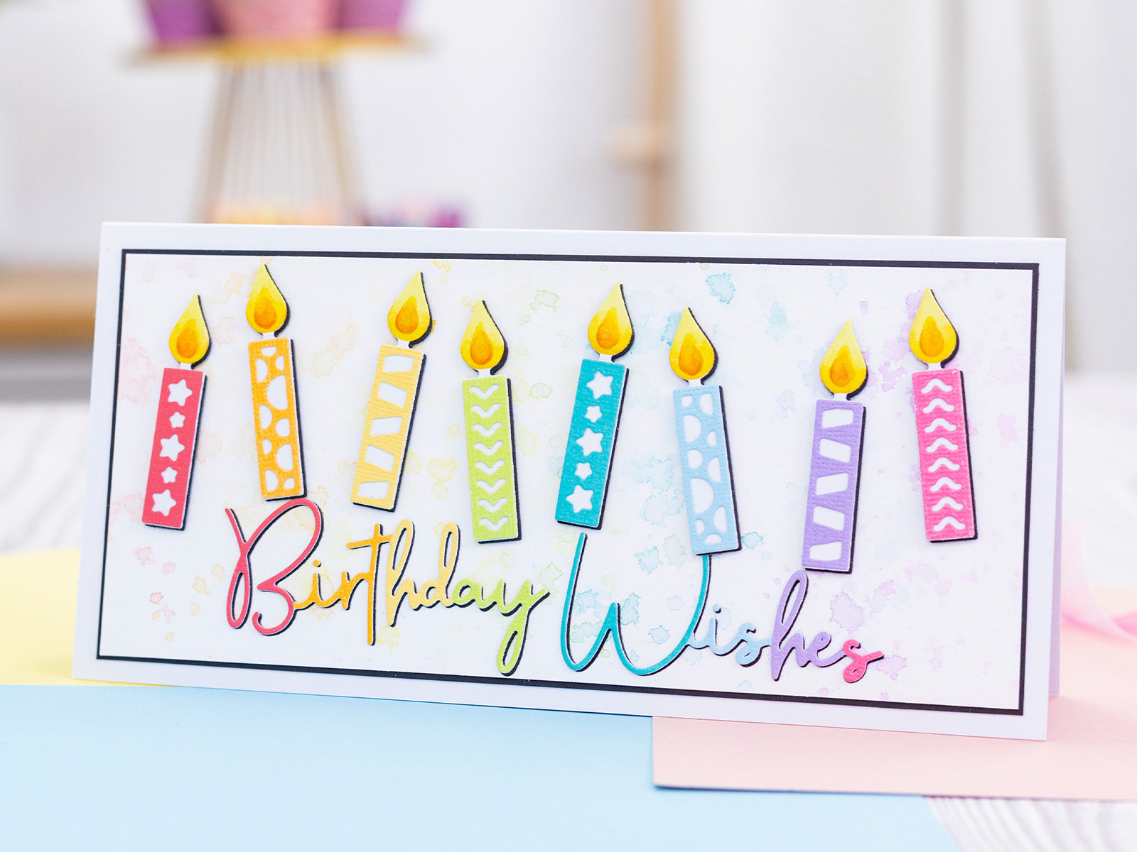 Crafter's Companion Set Timbro E Fustella Gemini Pop Up Coriandoli, Compleanno, Argento, Per Creare Scatole A Sorpresa E Cubi Decorativi