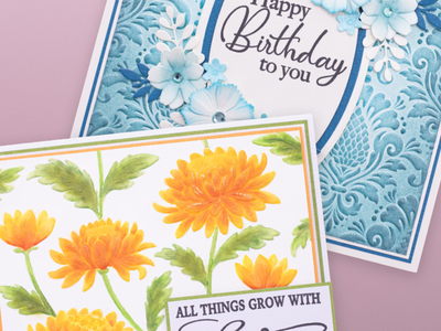 3D Embossing Folders 5pc Collection