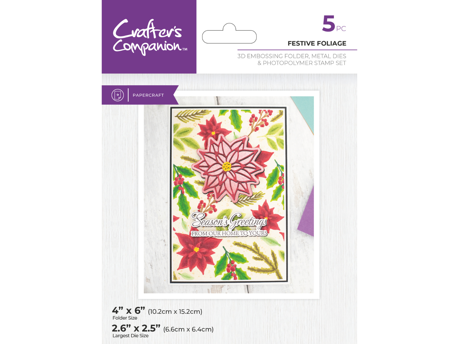 Crafter's Companion - Love Is In The Air Collection - Clear Photopolymer Stamp And Die Set - With Love Crafter's Companion - Love Is In The Air Collection - Clear Photopolymer Stamp And Die Set - With Love