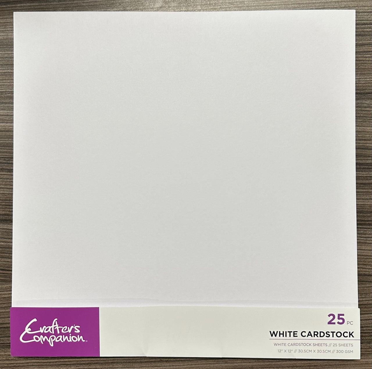 Crafters Companion – White Cardstock - 12 x 12 - 25PC – Crafter's  Companion US