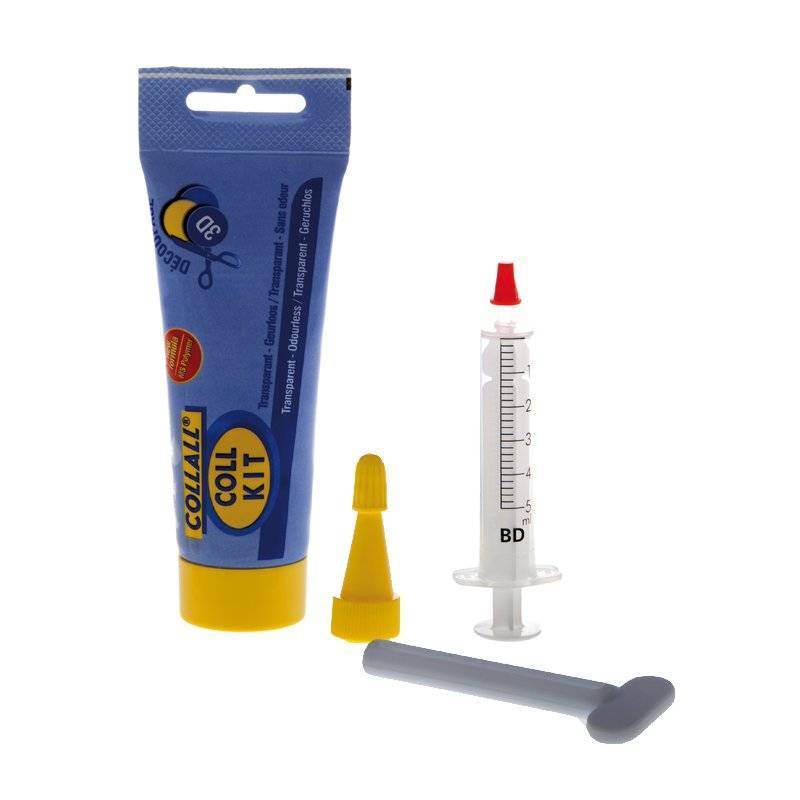 Colle gel silicone effet 3D - 80 ml - Joint et outils pour