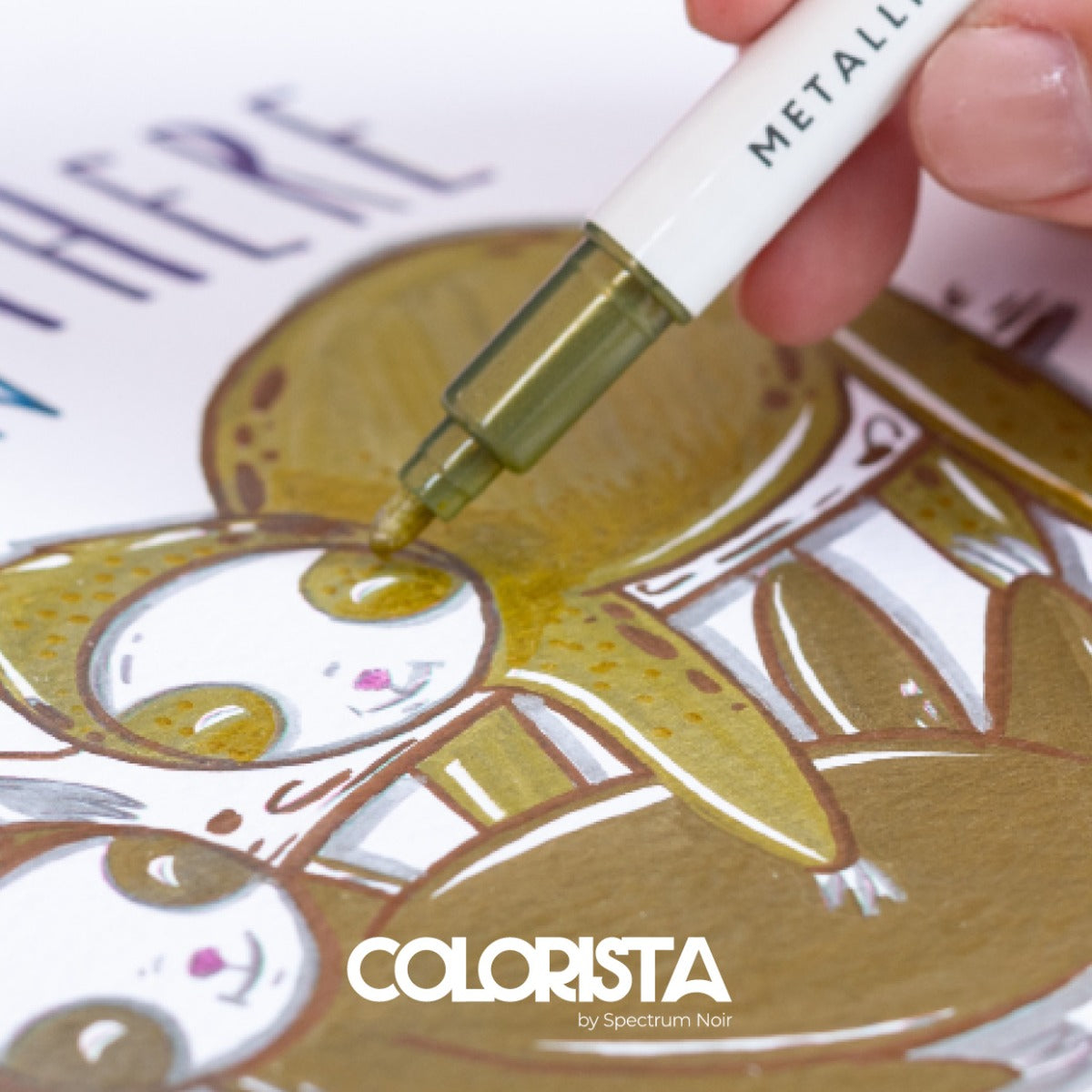 Colorista Glitter Marker 8pc Sparkling Brights