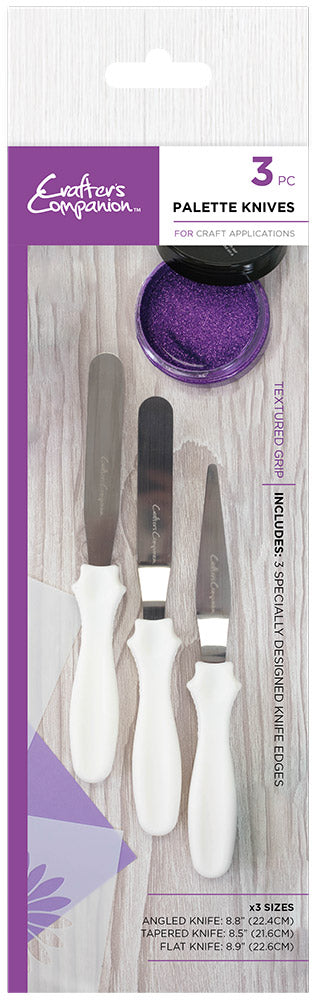 Crafter's Companion Palette Knives Set - 3/Pkg