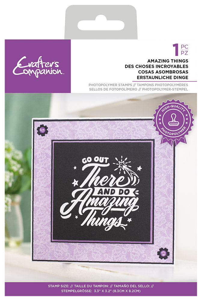We have an enormous selection of Krafters Korner Acrylic Clear Stamp Block  Jem to choose from
