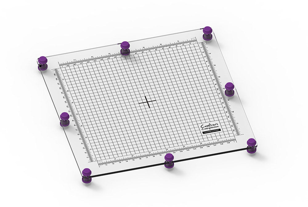Crafter's Companion Stamping Platform-10x10cm 956 : Shop online for the  most popular selection