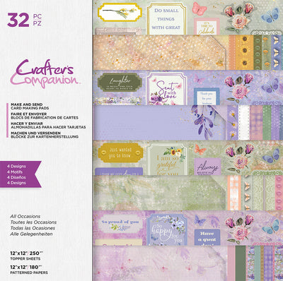 Crafter's Companion Make and Send 12x12 Pad - All Occasions