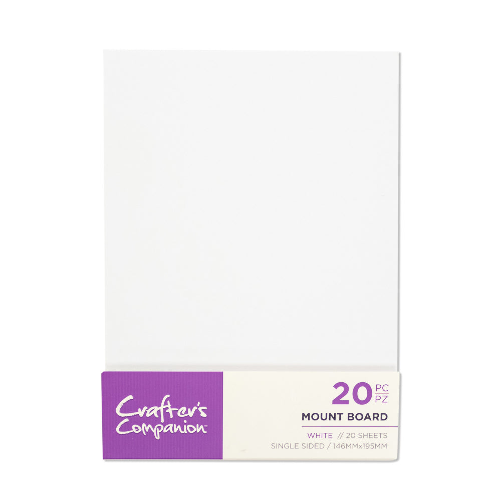 Crafters Companion – White Cardstock – 8.5” x 11 - 25PC – Crafter's  Companion US