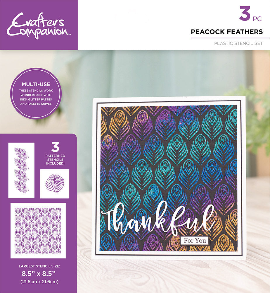 http://www.crafterscompanion.com/cdn/shop/files/Crafters_Companion_Stencil_Set_-_Peacock_Feathers.jpg?v=1694980285