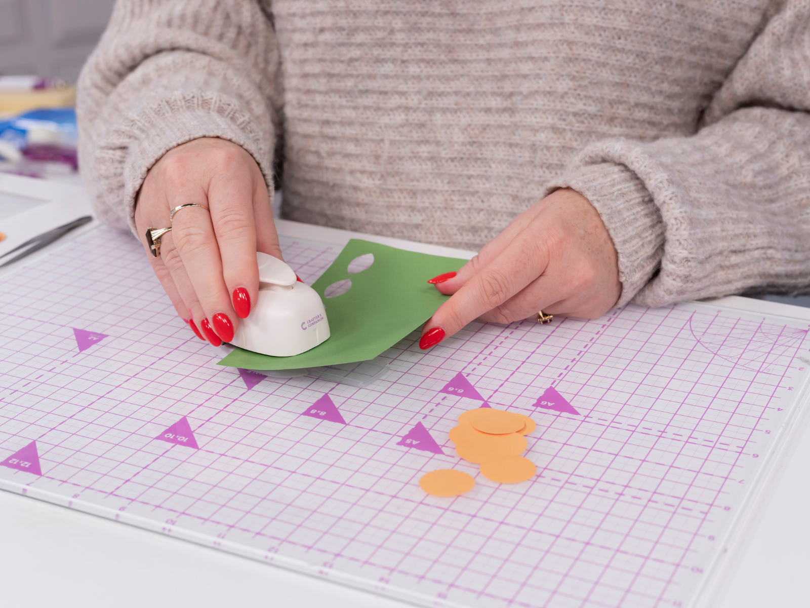 Vaessen Creative Papierstans, maat XS, hart, voor doe-het Vaessen Creative Papierstans, maat XS, hart, voor doe-het