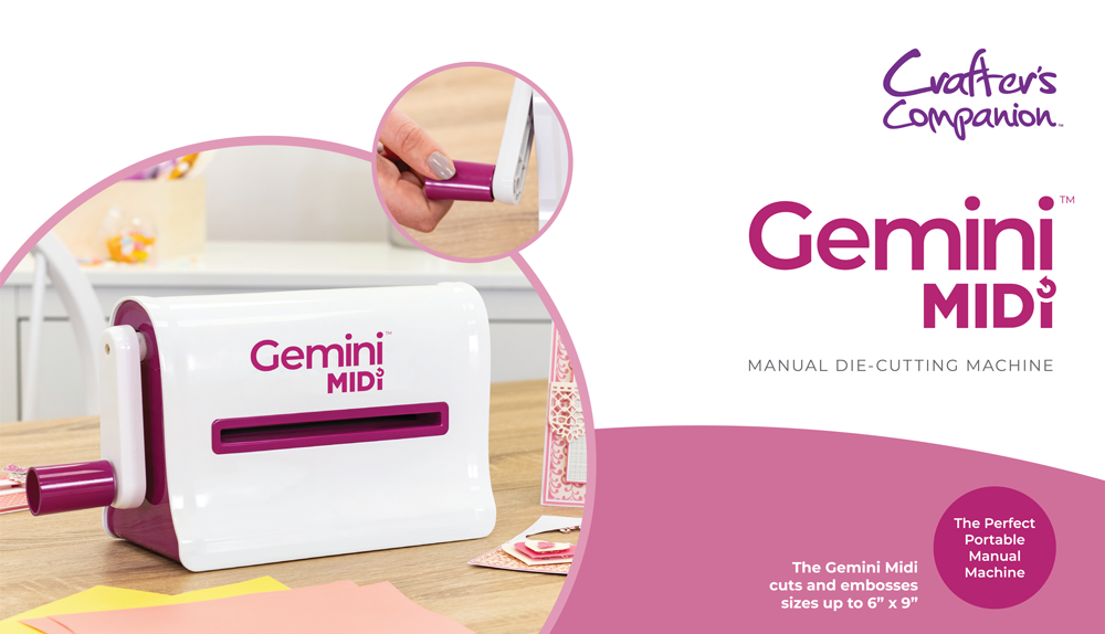 About The Gemini Midi | Crafters Companion EU About The Gemini Midi | Crafters Companion EU