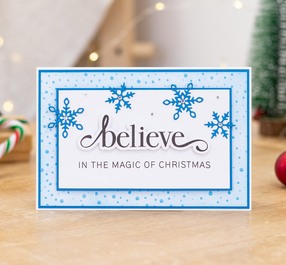 MERRY CHRISTMAS WAX SEAL STAMP - 'BELIEVE' CHRISTMAS COLLECTION