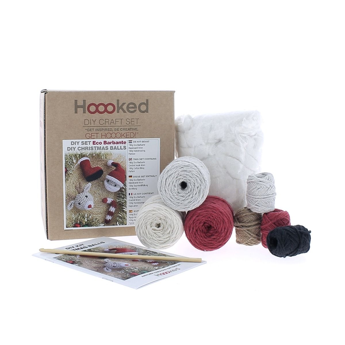 Hoooked Crochet Kit - Christmas Ornaments -Crafter's Companion US