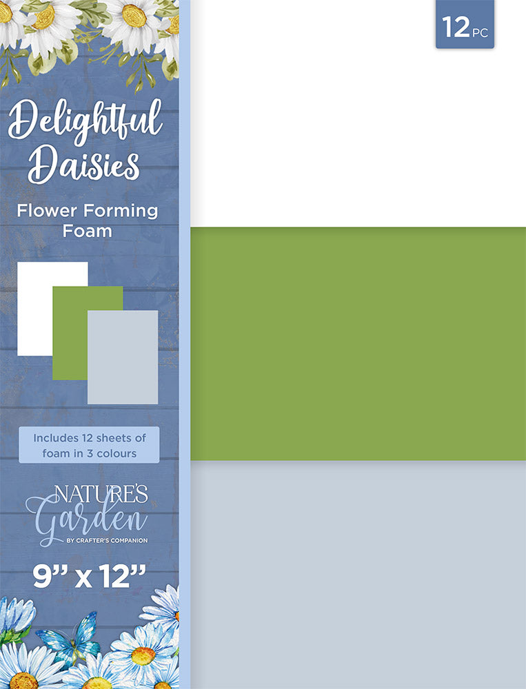 Crafter's Companion – Delightful-Daisies-Luxury Linen Cardstock
