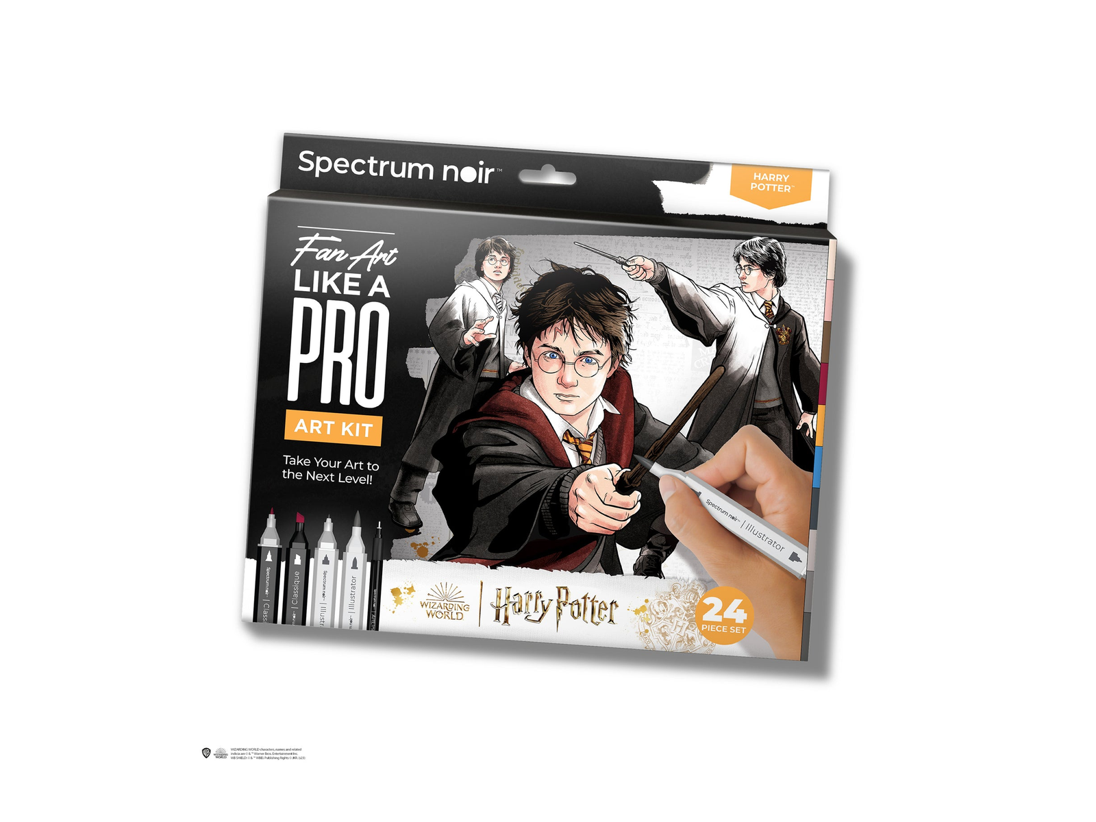 Harry Potter Pro Fan Art Colouring Kit - Spectrum Noir -Crafter’s