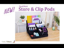 Totally Tiffany Store & Clip Pods - Large Storage