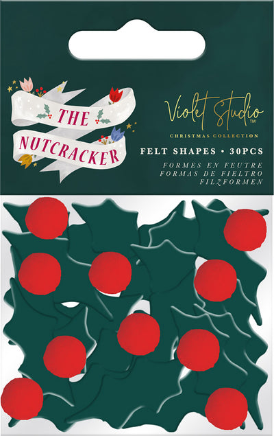 Violet Studios The Nutcracker Felt Shapes (30 Pack)