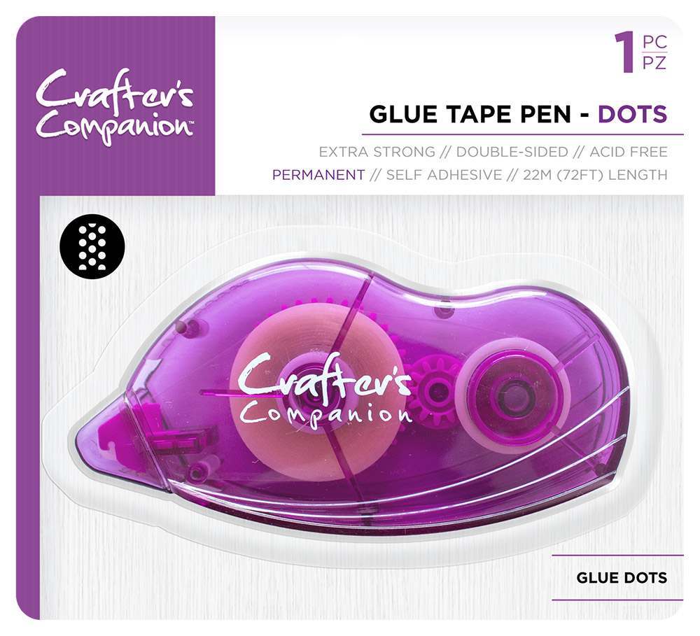 Glue Tape Pen (Dots)  Crafter's Companion -Crafter's Companion US