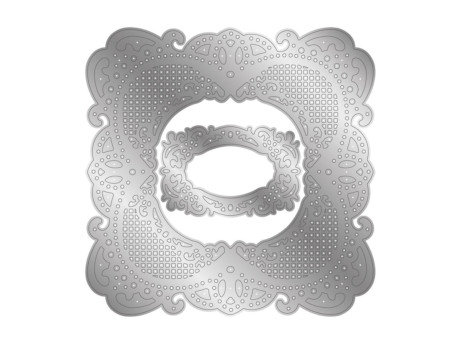 Nature's Garden Vintage Rose Die - Exquisite Lace | Crafter's
