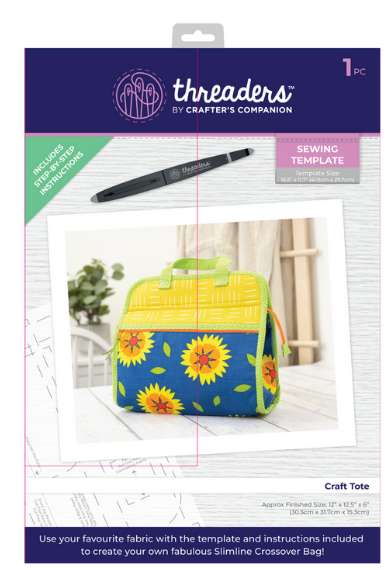 Threaders Bag Template - Craft Tote