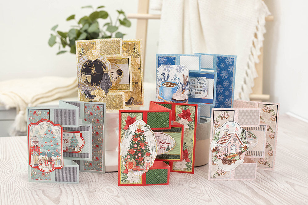 Crafter's Companion - Make Christmas Collection - Card Making Kit - Traditional Christmas