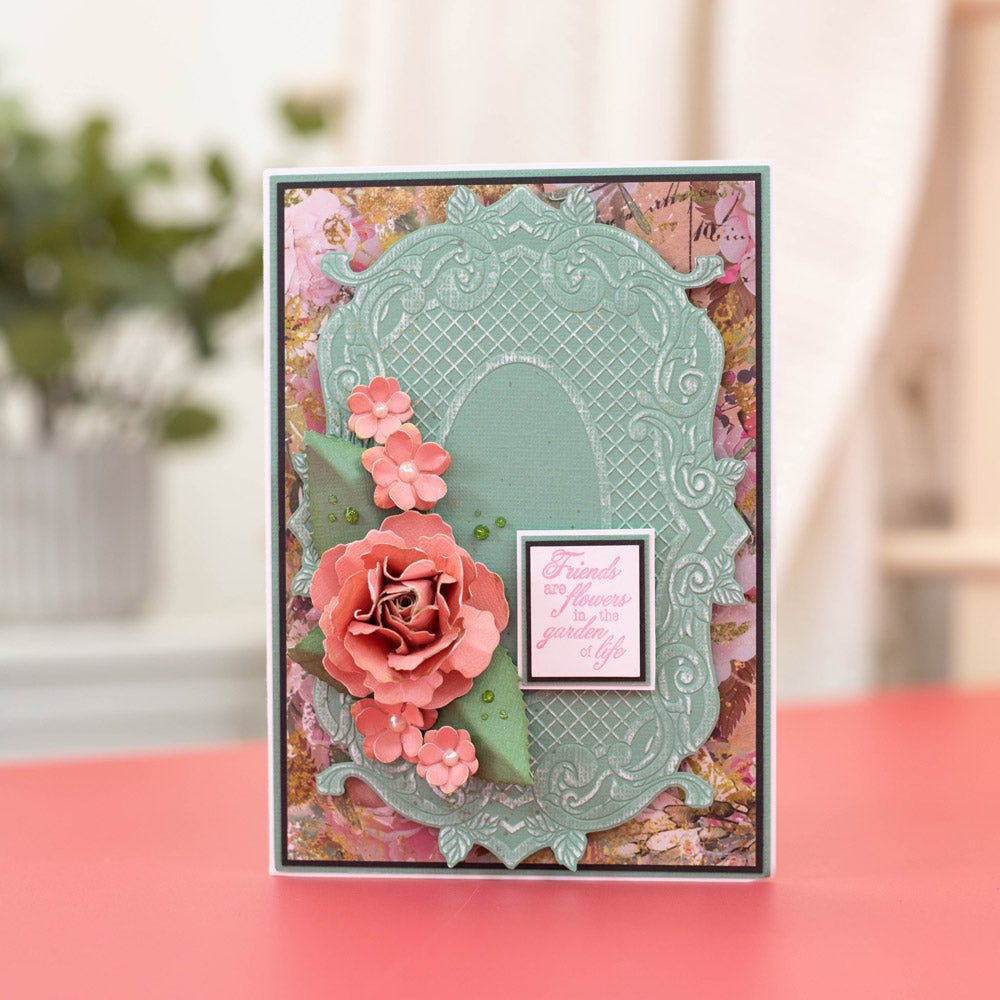Lacy Roses Creativity Cardmaking Kit