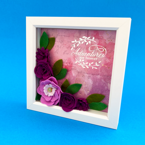 Craft a beautiful keepsake frame with Multi Craft Flower Dies