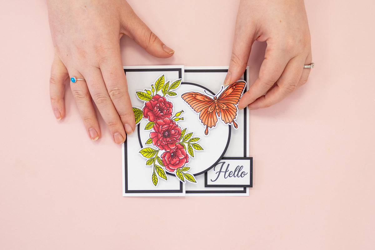 Step-by-step card project with Spectrum Noir Academy of Colour