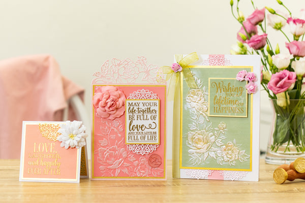 Craft the perfect wedding stationery with Sara Signature Garden of Love