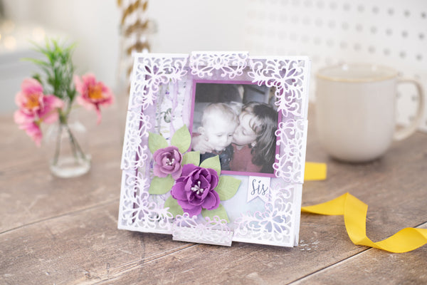 How to craft a beautiful frame for photographs and keepsakes
