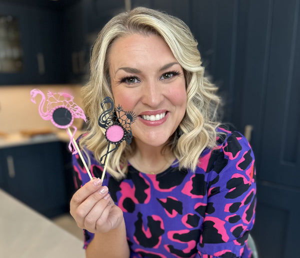 Flamingo Summer Cupcake Toppers with Sara Davies!