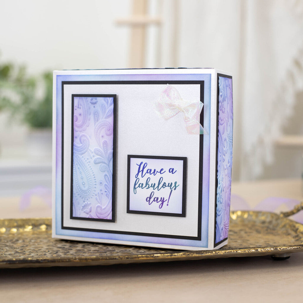 How to craft an embossed gift box | Crafter's Companion US
