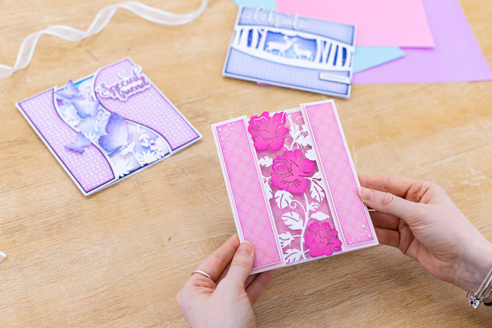 Let your cards take the spotlight with the Centrepiece Create-A-Card Dies