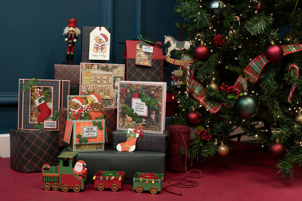 5 Christmas Craft Ideas Using the Santa’s Toyshop Collection