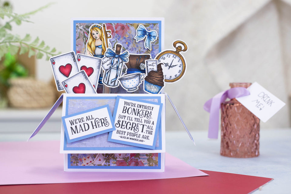How to make a pop up box card