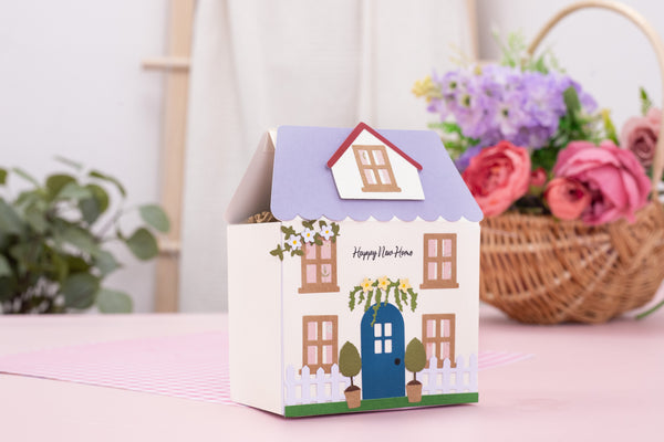 How to Make a Personalised Housewarming Gift Box Using Seasonal House Dies