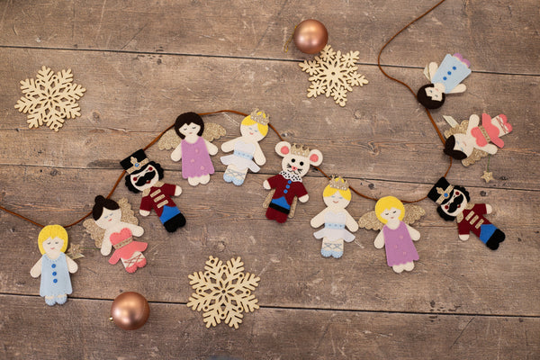 Craft the cutest Christmas characters from card, cotton or felt with Multi Craft Appliqué Christmas Dies!