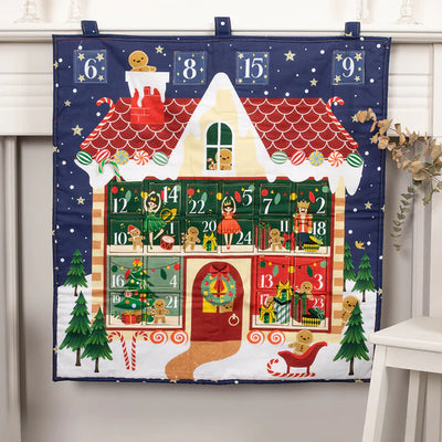 Create your own Gingerbread House Advent Calendar