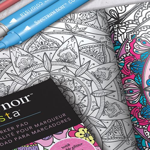 Colouring for Mindfulness with Spectrum Noir