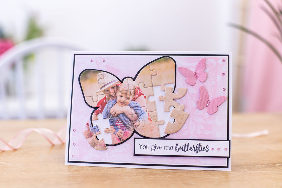 Piece together personalised puzzles with the Shaped Jigsaw Collection!
