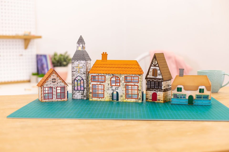 Craft your own 3D Country Village
